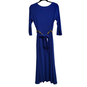 Women's Leona for Nina Leonard Dress, M, Blue